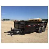 *2026 Salvation 7'x14' Dump Trailer