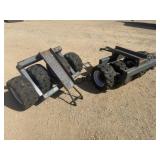 Lot of 2 HD Mobile Home Moving Dollies