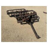 Antique Pull Type Disc Yard Art