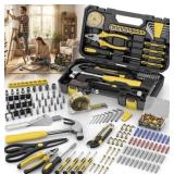 NEW Tegtok 122pc Hand Tool Kit in Toolbox