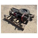 Yard Tiller, 2 Sets of Ramps & ATV Tire/Wheel
