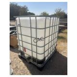 350GAL Poly Tote w/Valve