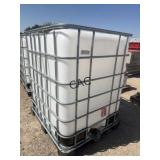 350GAL Poly Tote w/Valve