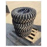 Lot of 4 UTV Tires/Wheels