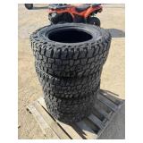 Set of 4- LT265/65R17 Tires