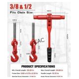 NEW Yatoi 3/8'-1/2' Ratchet Binder G70 9200lb