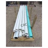 Lot of Assorted PVC Pipe