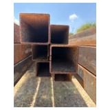 6pc 12ga 2 1/4'X2 1/4'X20' Square Tubing