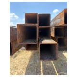 6pc 12ga 2 1/4'X2 1/4'X20' Square Tubing