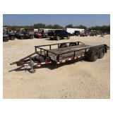 16' Homemade Utility Trailer w/Winch