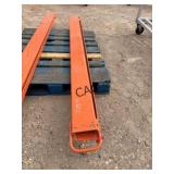 Wolverine 6' Pallet Fork Extensions