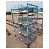 HD Rolling Cart w/4 Shelves