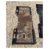 Skid Steer Weldable Mount Plate