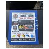36' Toolbox w/26pc Ratchet Straps & 5pc Slings