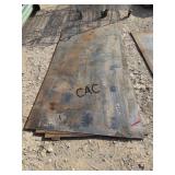 8'x4'x1/8' Steel Sheet