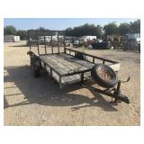 *2014 Tem-Trail Utility Trailer