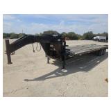 **1999 Sure-Pull GN Tandem Equipment Trailer