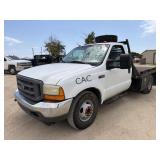 *2001 Ford F-350 Flatbed 2WD DIESEL