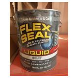 Lot of 2 - 1 Gal Flex Seal Liquid Grey