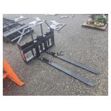 NEW PaBreak Skid Steer Pallet Forks