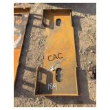 NEW Future Skid Steer Weldable Plate