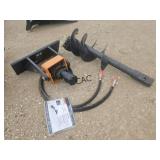 NEW Wolverine Mini Skid Steer Auger