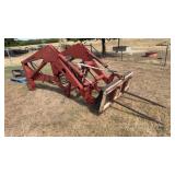 Great Bend GB860 Loader w/Quick Attach Bale Spike