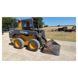 John Deere 326E Skid Steer w/C72 Bucket 1855hrs