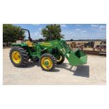 John Deere 5403 Tractor w/522 Loader/Bucket 4WD