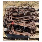 Pallet of Iron Corner Tie Off Stays