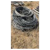 Lot of 2 Pallets of Barbed Wire Fencing Material