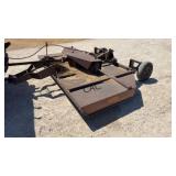 10' Drag Shredder Hydraulic Lift Solid Wheels