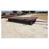 20' Four Wheel Pintle Hitch Hay Trailer