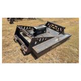 Skid Steer 72' Brush Cutter USA  Attachment