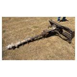 Belltec Skid Steer 9' Auger w/Carbide Teeth