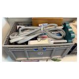 Shelf Lot of Asst. Aprons, Shirts, Supplies & More