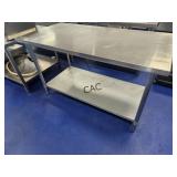 Stainless Steel Table 60'X30'X34'
