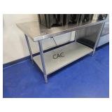 Stainless Steel Table 60'X30'X34'
