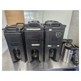 Lot of Beverage and Coffee Dispensers