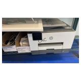 Shelf Lot of Asst. Electronics, Printer and Paper