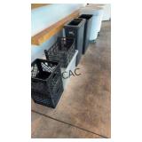 Lot of Assorted Trash Receptacles and Containers