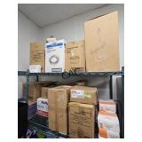 Lot of 2 Shelf Lots of Commercial Paper Products