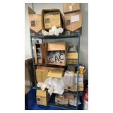Shelving Unit with Contents