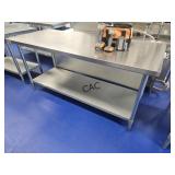 Stainless Steel Table 72'X30'X34'