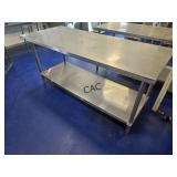 Stainless Steel Table 72'X30'X34'