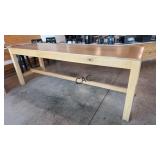 10' Wood Table