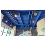 Lot of Assorted Pendant Lights and Speakers