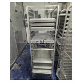 Rolling Tray Rack with Trays