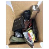 Box Lot of Assorted Accessories