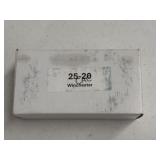 50rds 25-20Rem JSP Ammo